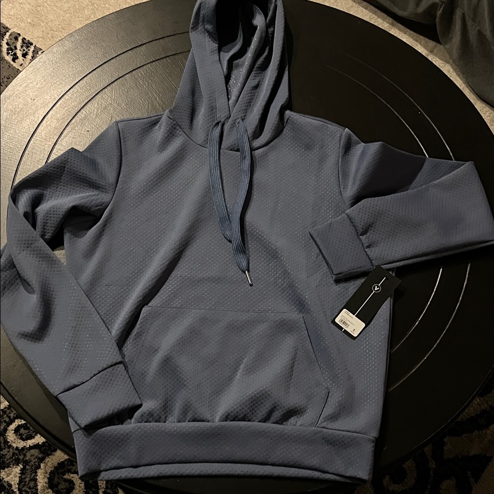 Women’s Velocity Blue Hoodie Sweatshirt